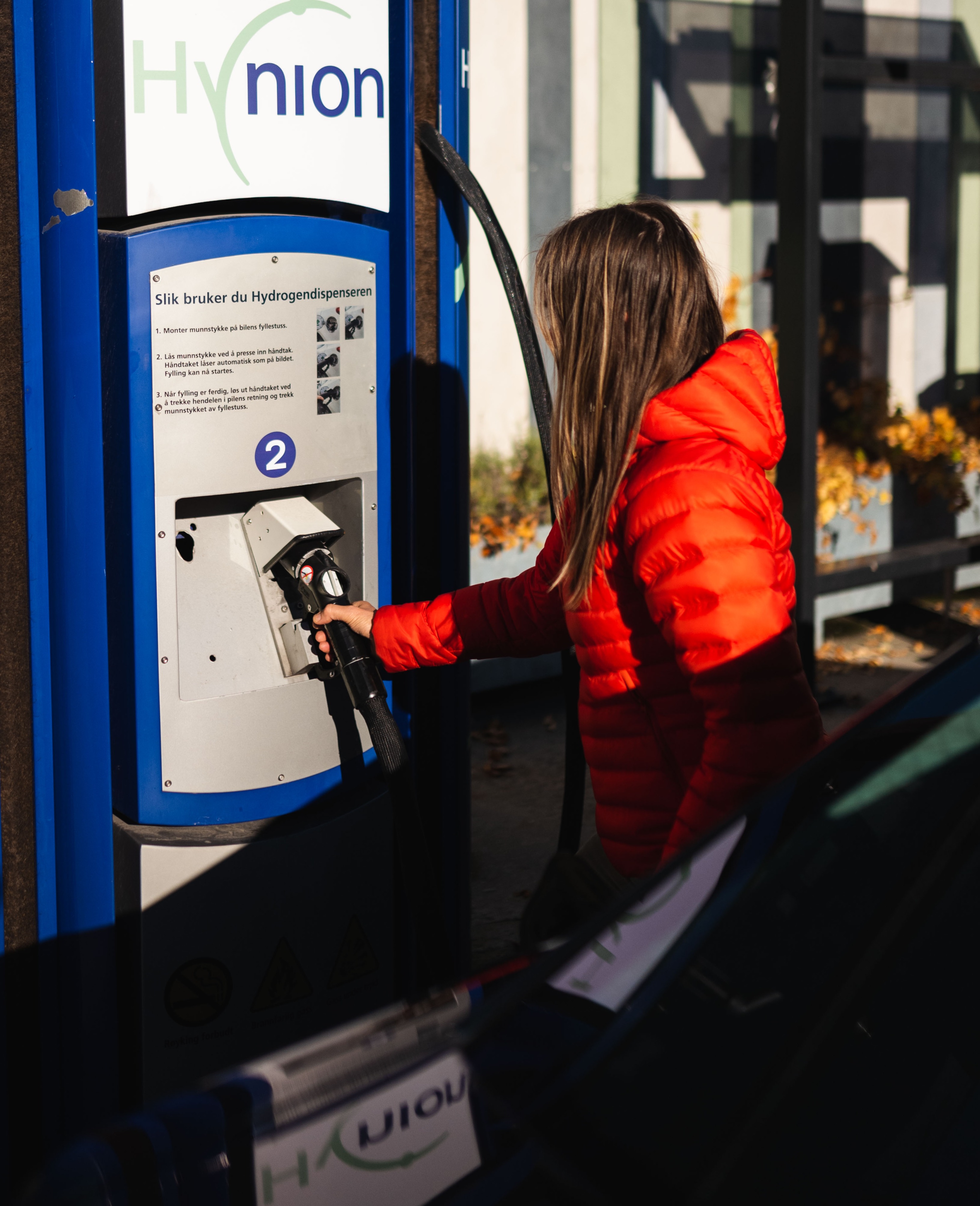Fylling av hydrogenbil